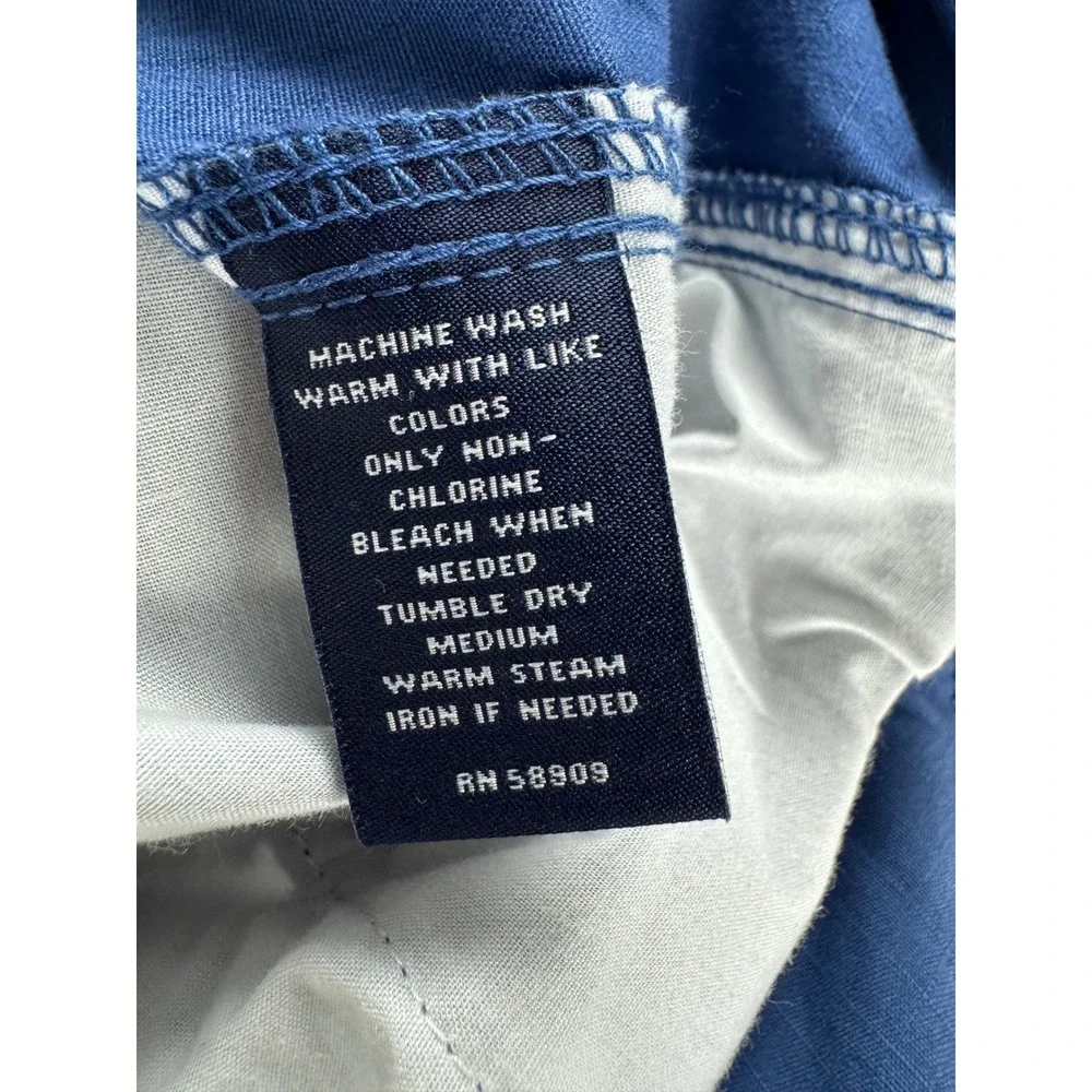 Roundtree & Yorke Casuals Big Man Blue Cargo Shorts 46 Ripstop